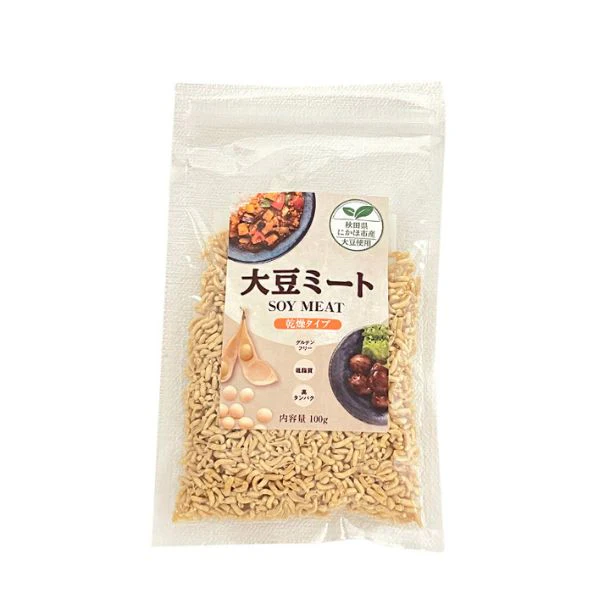 「秋田県にかほ市産 大豆ミート」100g