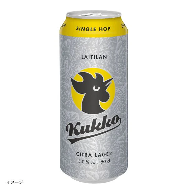 ライティラン「Kukkoビール ホップラガー」500ml