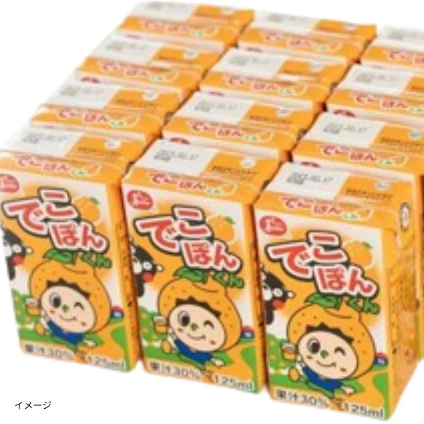 「デコポンジュース でこぽんくん」125ml
