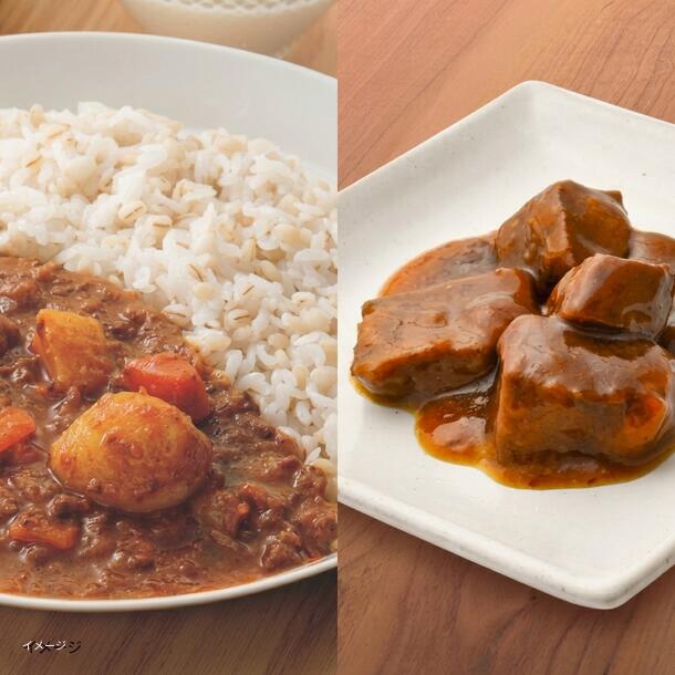 利久「牛たんキーマカリー＆牛たん旨煮 各4袋」計8袋