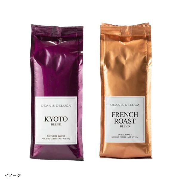 DEAN & DELUCA「京都ブレンドとフレンチロースト(粉)」150g