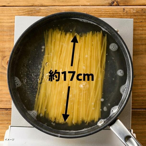 「フライパンで折らない!ブロンズスパゲティ約17cm」500g - Image 4