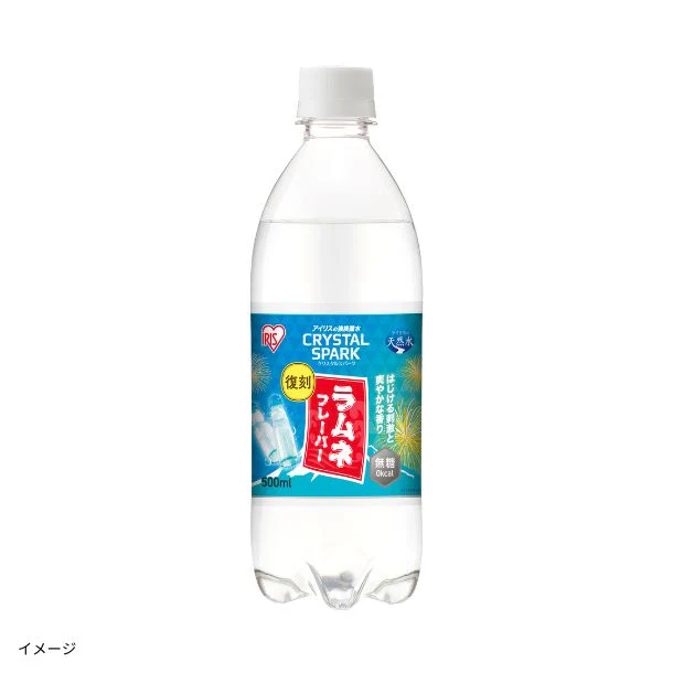 アイリスフーズ「CRYSTAL SPARKラムネ」500ml