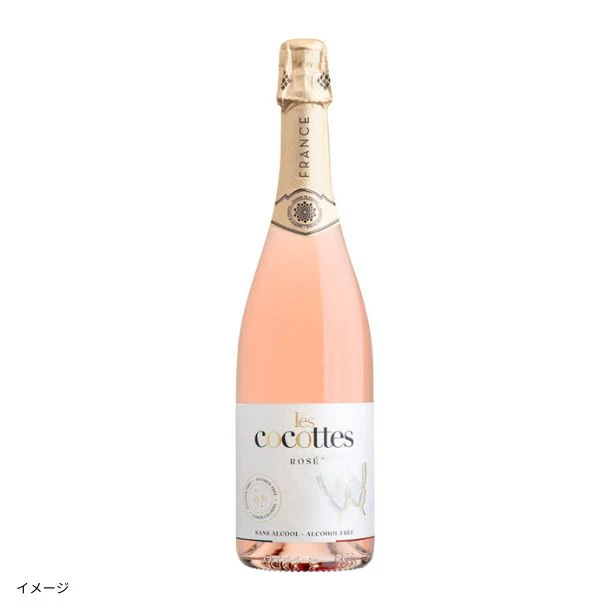 白鶴「レ・ココット ロゼ（ノンアルコールスパークリングワイン）」750ml×12本