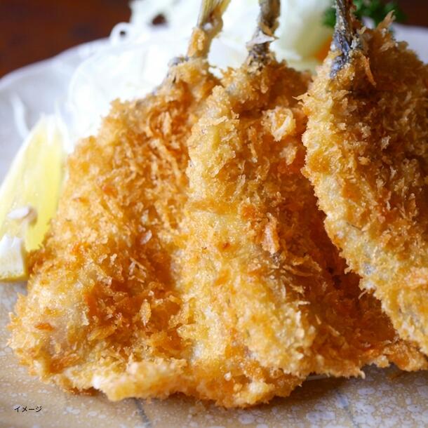 「鮮度抜群揚げてもジューシー 手作りアジフライ(50g×20尾)」計1kg - Image 3