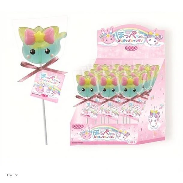 サン宝石「ほっぺちゃんロリポップキャンディ(ねこ耳ほっぺ)」