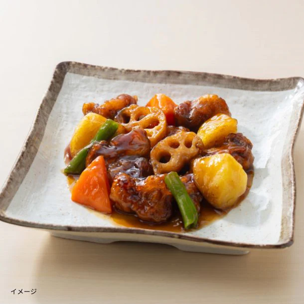 【数量限定】大戸屋「豚と野菜の黒酢あん・すけそう鱈と野菜の黒酢あん・チキンかあさん煮」3種各2袋 - Image 2