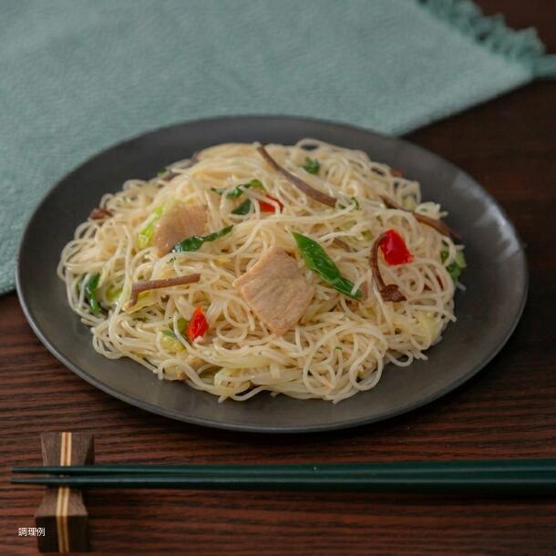 ケンミン食品「ねぎ塩豚炒めビーフン」2食入 - Image 3