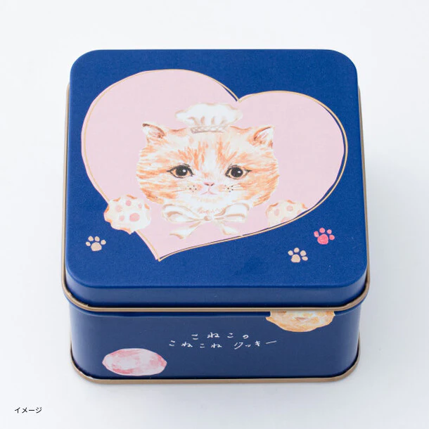 「こねこのこねこねクッキー缶 mini HEART」 - Image 2