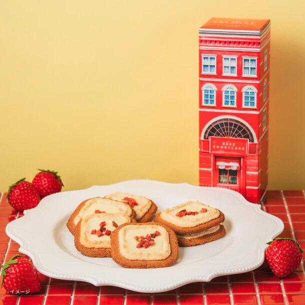 Cake.jp「TOKYO STRAWBERRY COOKIE」6個入