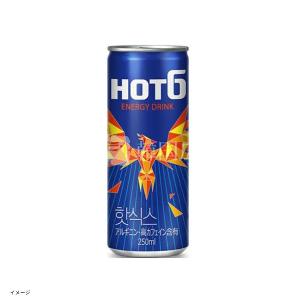 ロッテ「HOT6 エナジードリンク」250ml