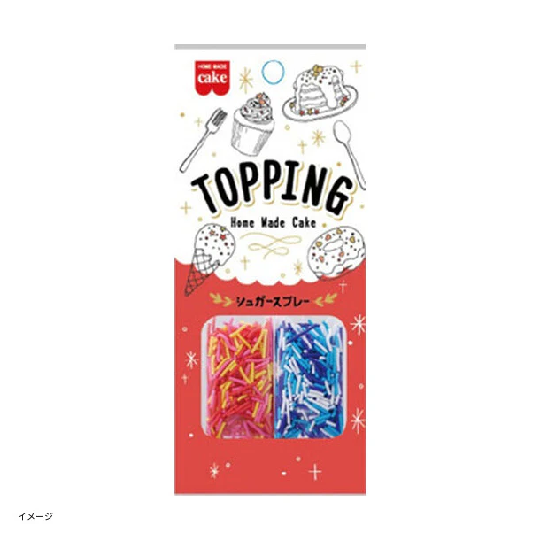 共立食品「トッピング シュガースプレー」10g