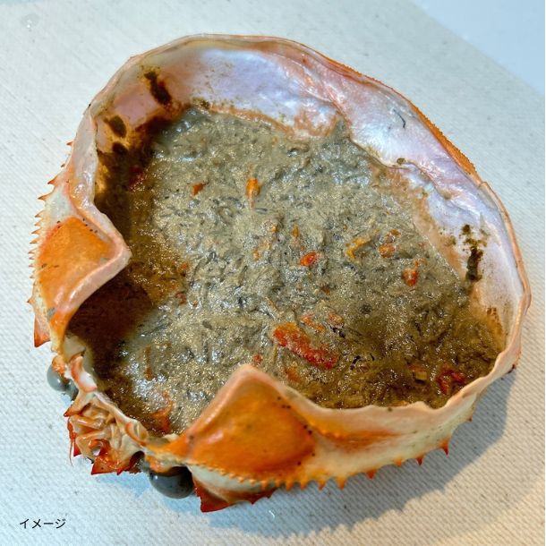 「カニ味噌甲羅焼き」200g