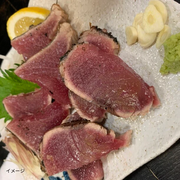 「炭火焼カツオタタキ2節(たれ付き)」600g - Image 3