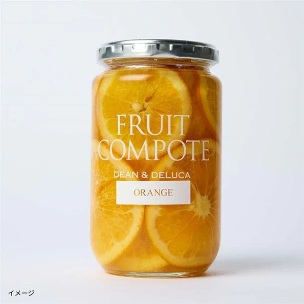 DEAN & DELUCA「フルーツコンポートオレンジ」370g