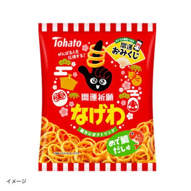東ハト「開運祈願なげわ めで鯛だし味」52g