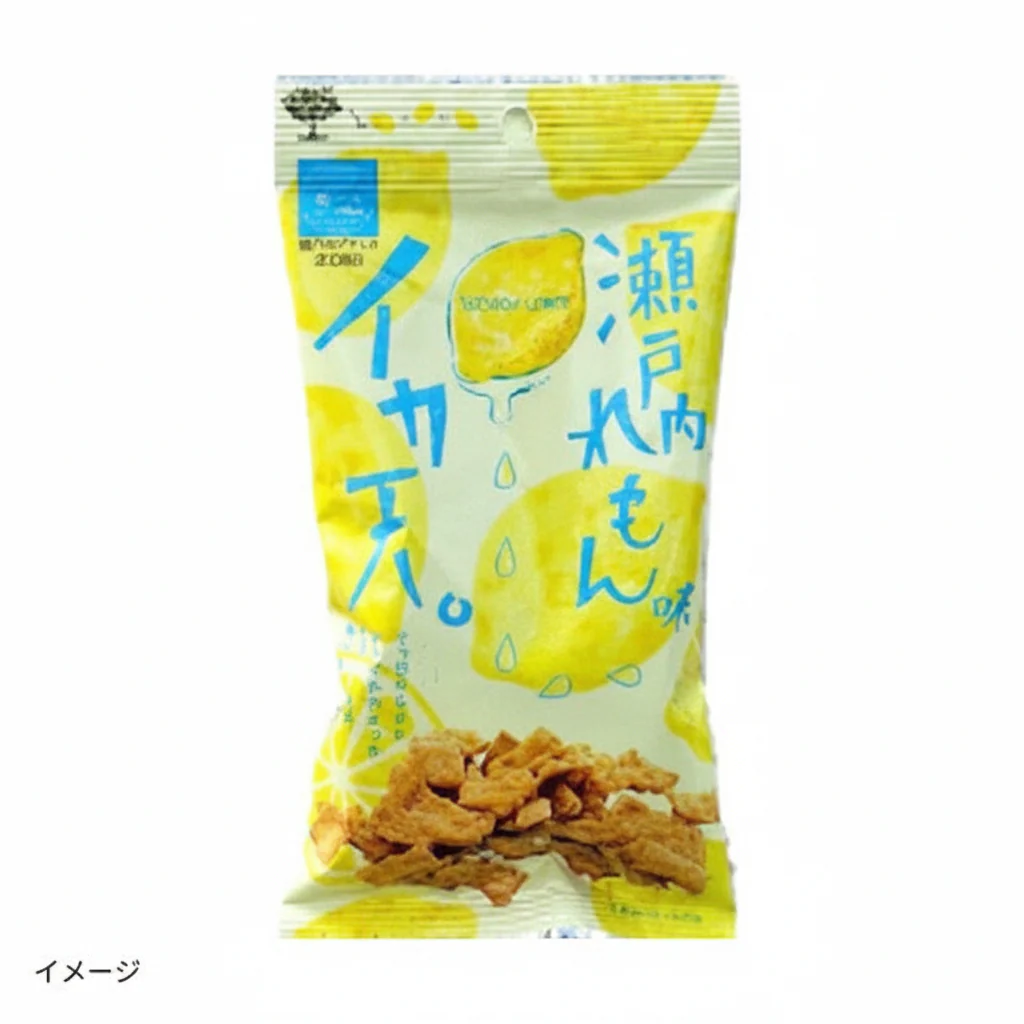まるか食品「イカ天 瀬戸内れもん味」20g