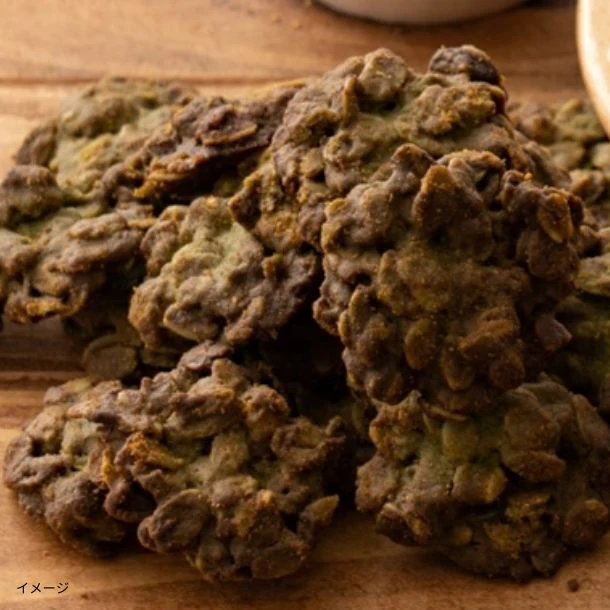 「オートミールクッキー 緑茶」100g - Image 2