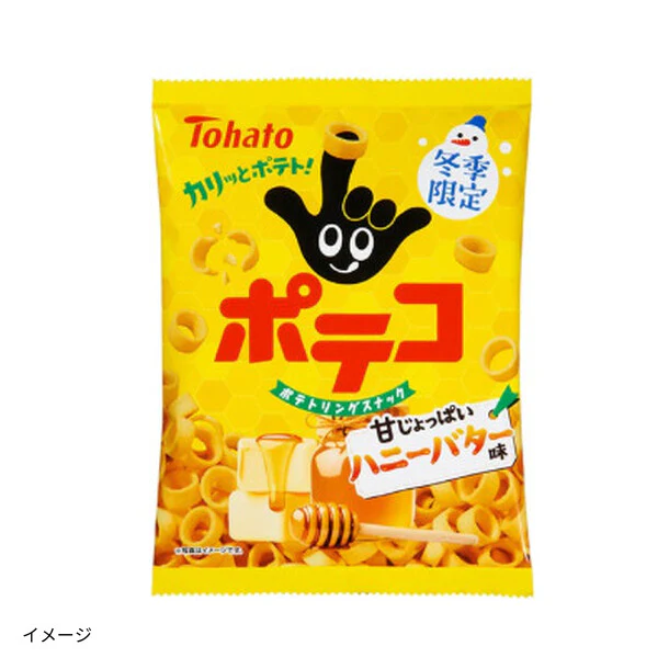 東ハト「ポテコ ハニーバター」52g