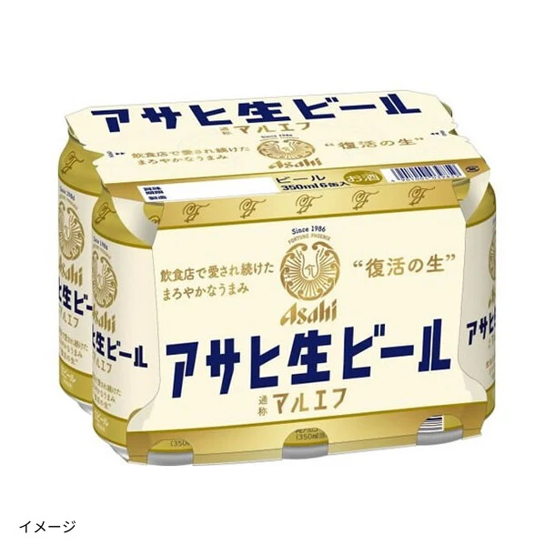 アサヒ「生ビール マルエフ」350ml