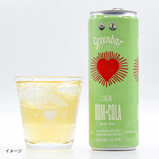 「オーガニック カクテル缶 ラム・コーラ」355ml