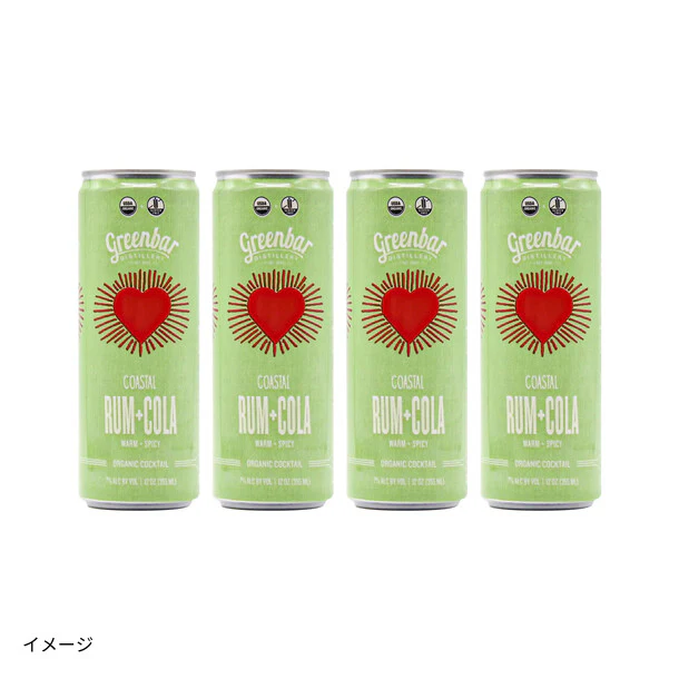 「オーガニック カクテル缶 ラム・コーラ」355ml - Image 2