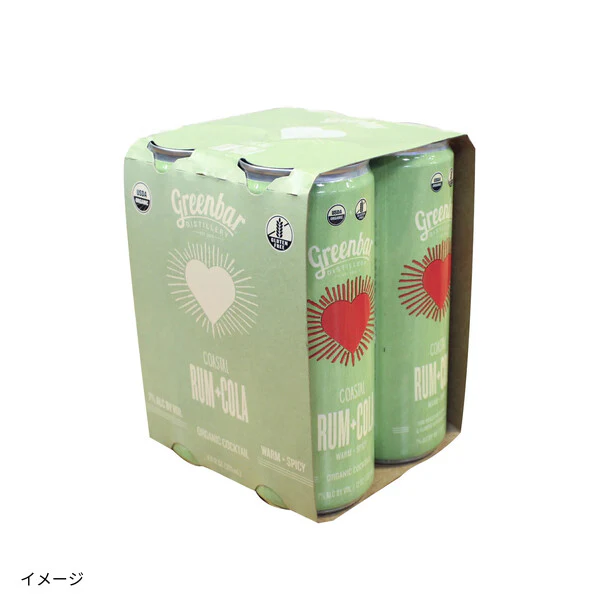 「オーガニック カクテル缶 ラム・コーラ」355ml - Image 3