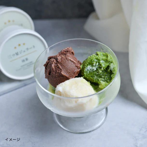 「三ツ星ジェラート(チョコレート・抹茶)」計6個 - Image 2