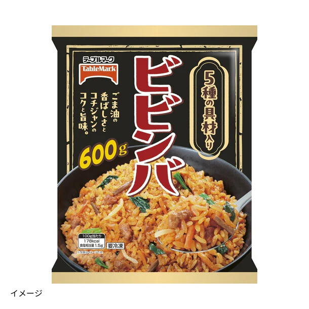 テーブルマーク「5種の具材入りビビンバ」600g