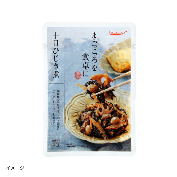 「まごころを食卓に膳 十目ひじき煮」70g