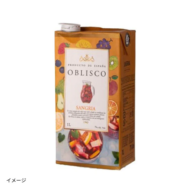 オブリスコ「サングリア 赤」1L