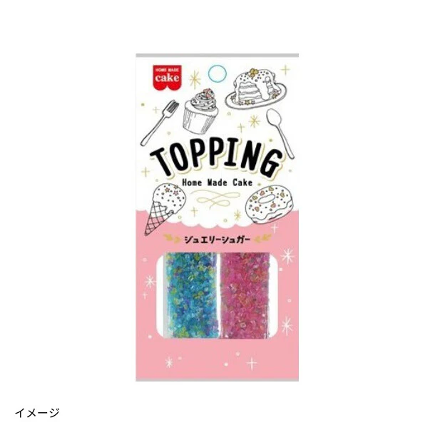 共立食品「トッピング ジュエリーシュガー」16g