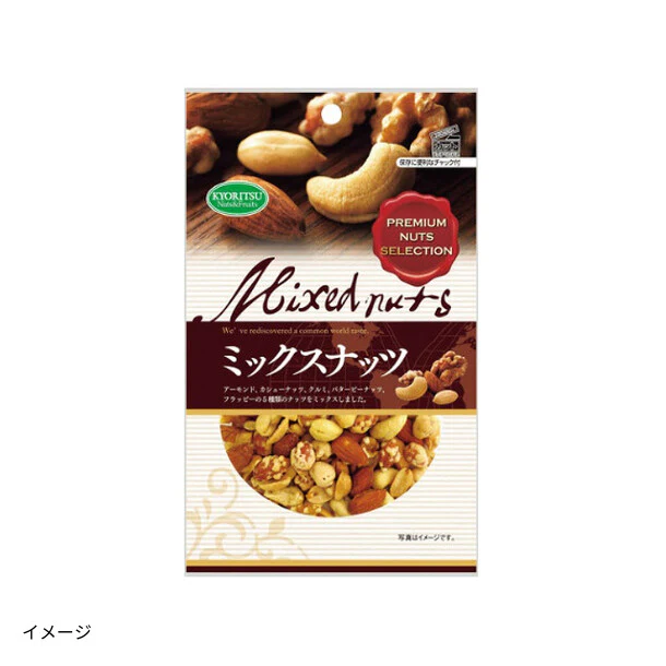 共立食品「ミックスナッツ チャック付」110g
