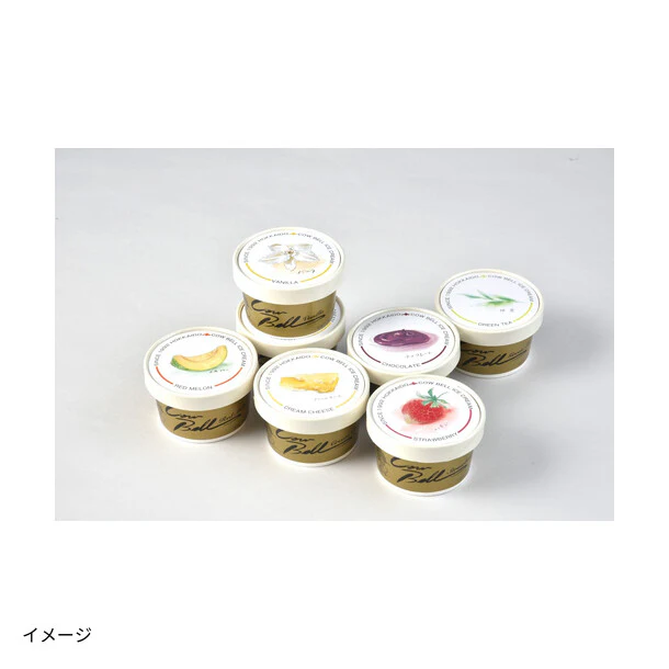 「北海道カウベルアイスセット 6種」計7個 - Image 3