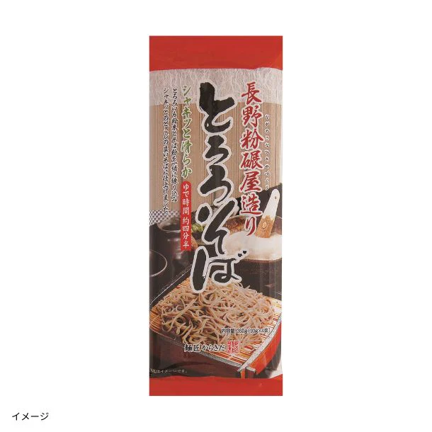 「長野粉碾屋造り とろろそば」360g