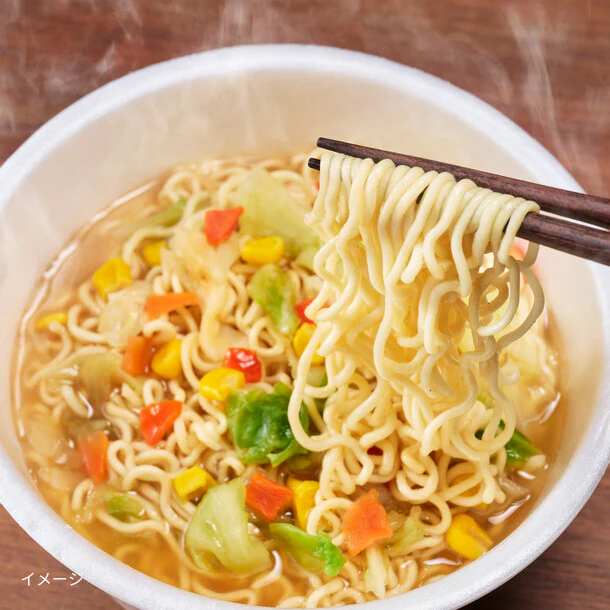 「ANAオリジナル ビーフコンソメラーメン 86g」24個