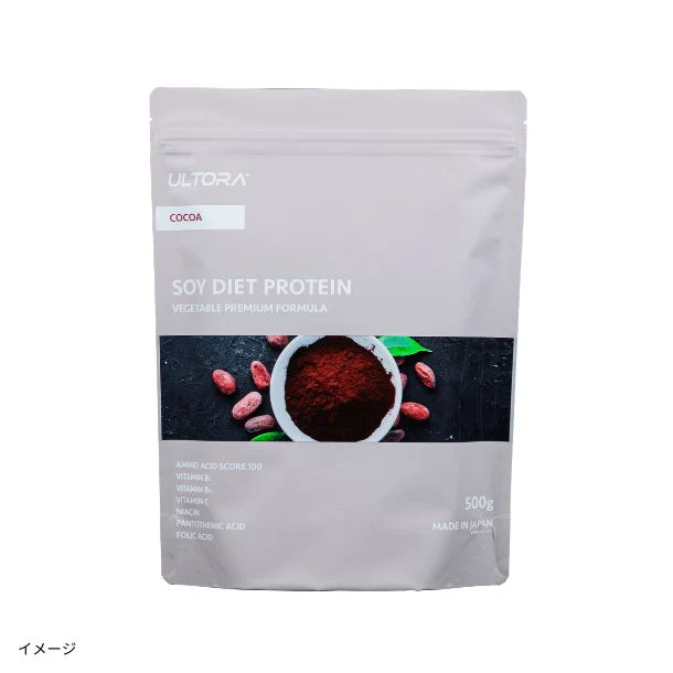 ULTORA「ソイダイエットプロテイン ココア風味」500g