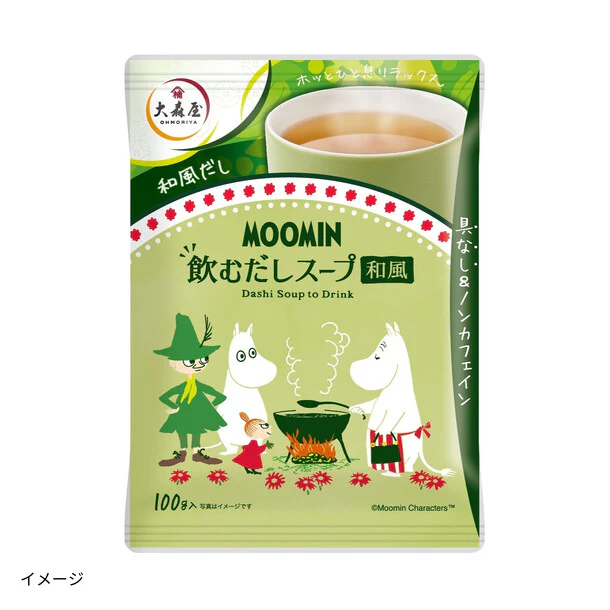ムーミン「だしスープ和風」100g